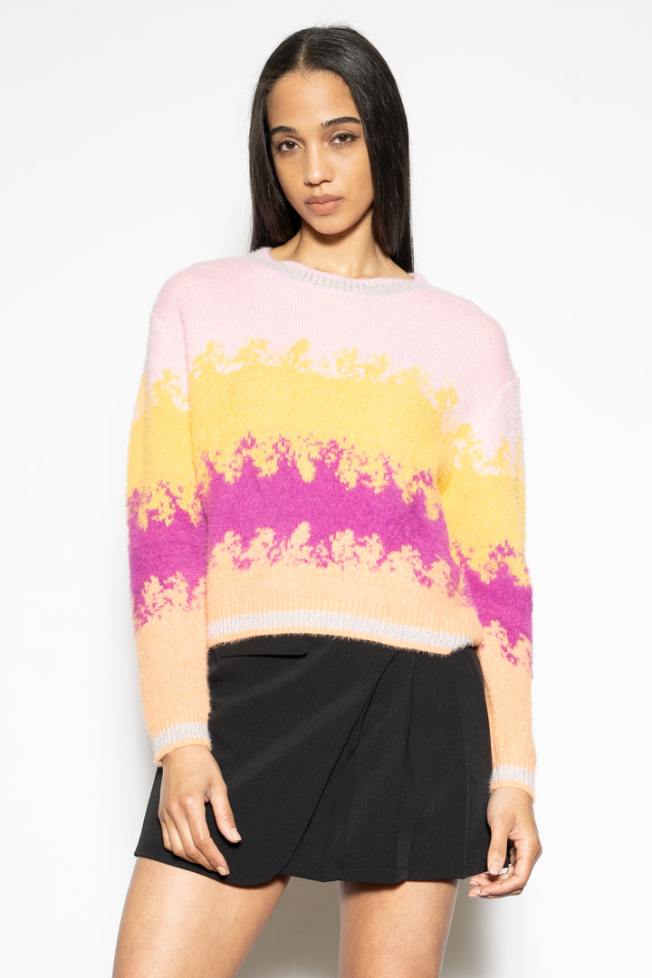 Sunset Gradient Wool Sweater