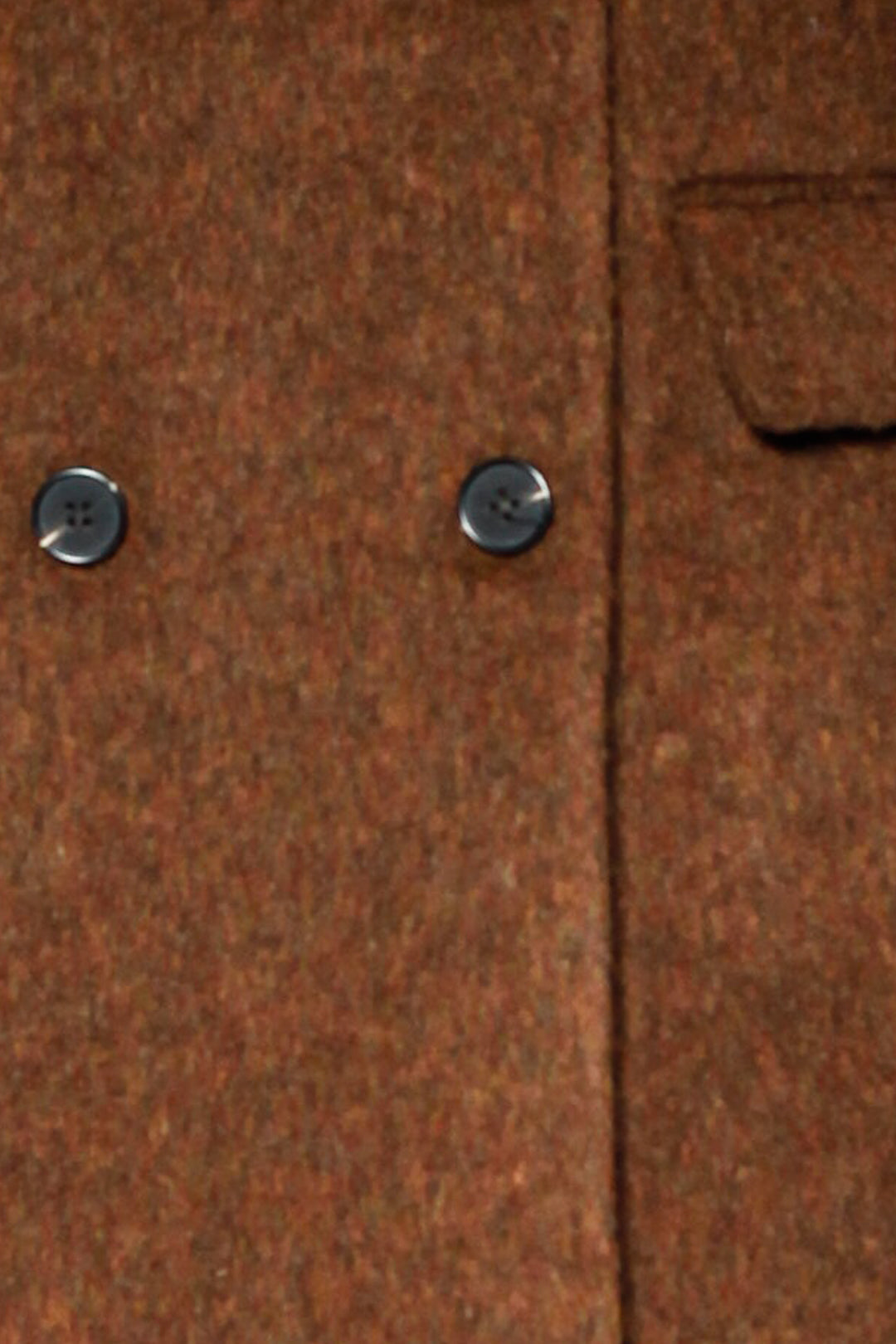 Merino Wool Brown Tailored Blazer
