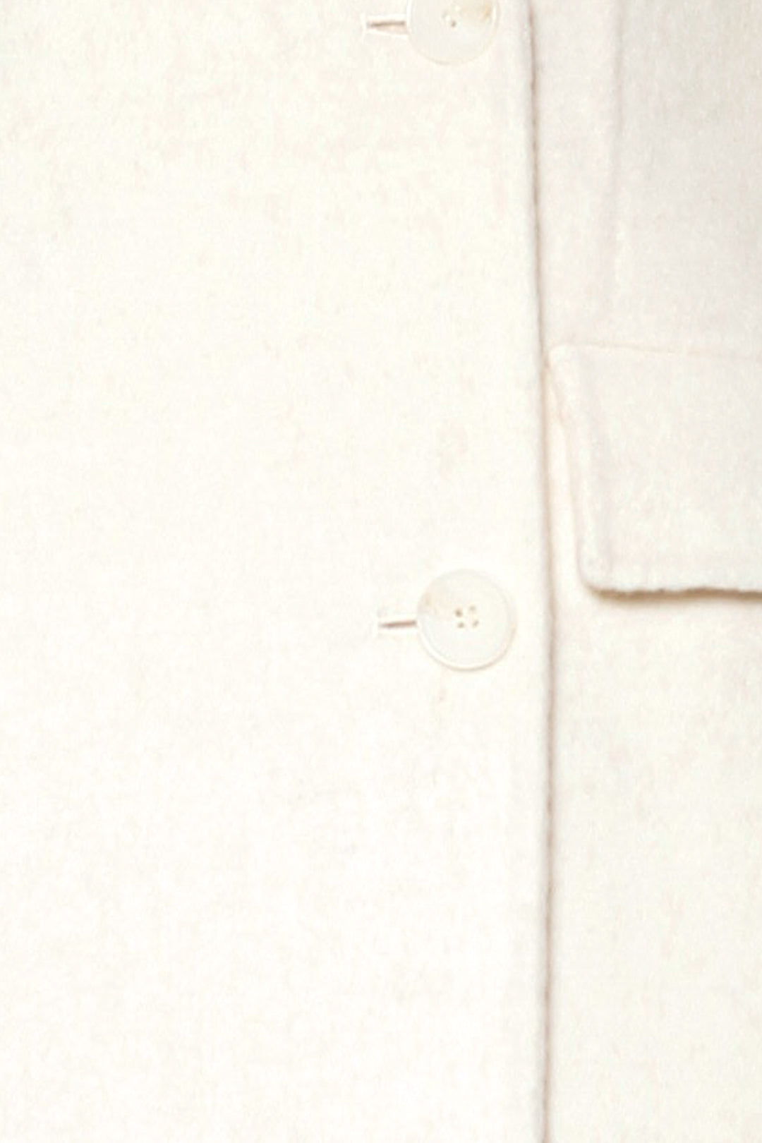 Merino Wool White Tailored Blazer