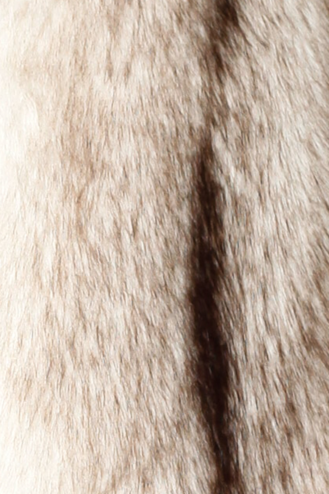 Heavy Wool Faux Fur White Jacket